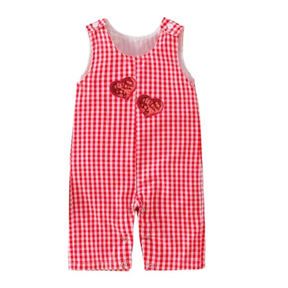 Alice Wonderland Romper Third Birthday Clothes Heart of Queens Outfit Dress - Picture 1 of 2